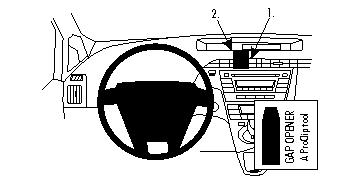 Brodit Verstärkter ProClip, Toyota Prius 10-16 in der Gruppe Car-HiFi / Was passt in mein Auto / Toyota / Prius / Prius 2010-2015 bei BRL (240213470)