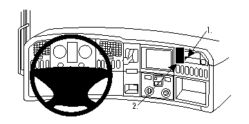 Brodit Verstärkter ProClip, Scania G-Serie 10-18 in der Gruppe Car-HiFi / Was passt in mein Auto / Scania / R-Serie / R-Serie 2004-2016 bei BRL (240213475)