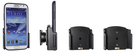 Brodit passiver Halter mit Kugelgelenk, Samsung Galaxy S24 Ultra SM-S928B/DS/S24+ SM-S926B/DS/S25 Ultra/S25+ in der Gruppe Car-HiFi / Smartphone im Auto / Handyhalterungen bei BRL (240511479)
