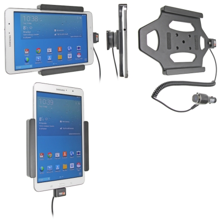 Brodit Aktiver Halter mit Zigarettenanzünderanschluss, Samsung Galaxy Tab PRO 8.4 SM-T320/SM-T325 in der Gruppe Car-HiFi / Smartphone im Auto / Handyhalterungen bei BRL (240512616)