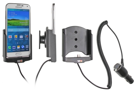 Brodit Aktiver Halter mit Zigarettenanzünderanschluss, Samsung Galaxy S5 in der Gruppe Car-HiFi / Smartphone im Auto / Handyhalterungen bei BRL (240512623)