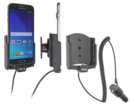 Brodit Aktiver Halter mit Zigarettenanzünderanschluss, Samsung Galaxy S6 in der Gruppe Car-HiFi / Smartphone im Auto / Handyhalterungen bei BRL (240512723)