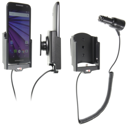 Brodit Aktiver Halter mit Zigarettenanzünderanschluss, Motorola Moto G (3rd Gen) in der Gruppe Car-HiFi / Smartphone im Auto / Handyhalterungen bei BRL (240512761)