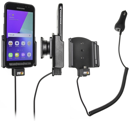 Brodit Aktivhalterung mit Zigarettenanzünderstecker, Samsung Galaxy Xcover 4 in der Gruppe Car-HiFi / Smartphone im Auto / Handyhalterungen bei BRL (240512958)