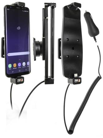 Brodit Aktivhalterung mit Zigarettenanzünderstecker, Samsung Galaxy S8+/S9+ in der Gruppe Car-HiFi / Smartphone im Auto / Handyhalterungen bei BRL (240512965)