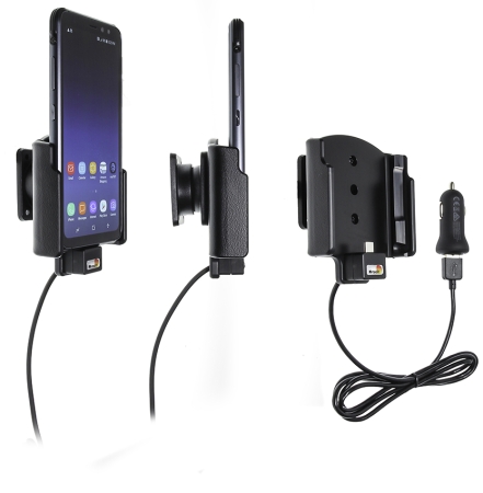 Brodit Aktivhalter mit USB-Kabel und Zigarettenanzünderadapter, Samsung Galaxy S8 Active in der Gruppe Car-HiFi / Smartphone im Auto / Handyhalterungen bei BRL (240521993)