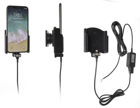 Brodit Aktivhalter zur festen Installation, Apple iPhone X/Xs in der Gruppe Car-HiFi / Smartphone im Auto / Handyhalterungen bei BRL (240527997)