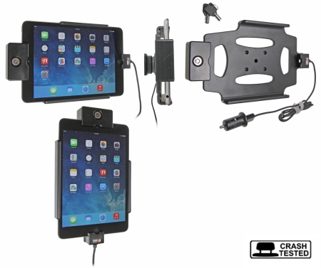 Brodit Halterung mit Schlüsselschloss, Apple iPad Mini 2 (A1489, A1490, A1491)/3 (A1599, A1600)/Retina in der Gruppe Car-HiFi / Smartphone im Auto / Handyhalterungen bei BRL (240535584)