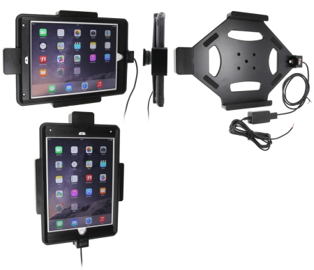 Brodit Halter mit Federverriegelung, Apple iPad Air 2 (A1566, A1567) in der Gruppe Car-HiFi / Smartphone im Auto / Handyhalterungen bei BRL (240547759)
