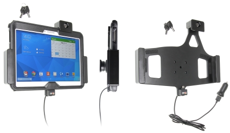 Brodit Halter mit Schlüsselsperre, Samsung Galaxy Tab 4 10.1 SM-T530/SM-T531/SM-T535 in der Gruppe Car-HiFi / Smartphone im Auto / Handyhalterungen bei BRL (240552681)