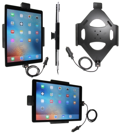 Brodit Halter mit Federverriegelung, Apple iPad Pro 12.9 (A1584, A1652, A1670, A1671) in der Gruppe Car-HiFi / Smartphone im Auto / Handyhalterungen bei BRL (240553820)