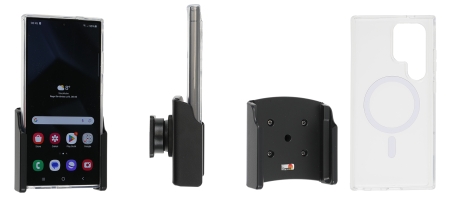 Brodit Handyhülle mit Passivhalterung, Samsung Galaxy S24 Ultra SM-S928B/DS in der Gruppe Car-HiFi / Smartphone im Auto / Handyhalterungen bei BRL (240711406)