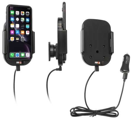 Qi kabelloser aktiver Handyhalter mit Autoladegerät, Apple iPhone 11 in der Gruppe Car-HiFi / Smartphone im Auto / Kabelloses Laden bei BRL (240718090)