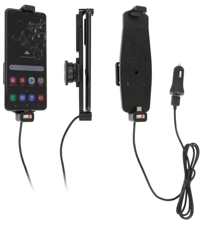 Brodit Aktivhalter mit USB-Kabel und Zigarettenanzünder-Adapter, Samsung Galaxy Note 20 Ultra 5G/S20 Ultra 5G (SM-G988B) in der Gruppe Car-HiFi / Smartphone im Auto / Handyhalterungen bei BRL (240721218)