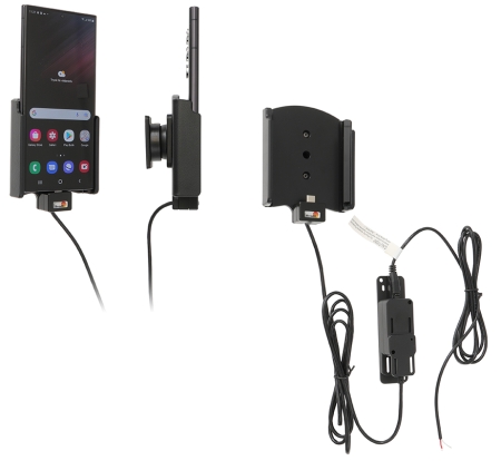 Brodit Aktivhalterung für feste Installation, Samsung Galaxy S22 Ultra 5G (SM-S908B/SM-S908B/DS) in der Gruppe Car-HiFi / Smartphone im Auto / Handyhalterungen bei BRL (240727291)