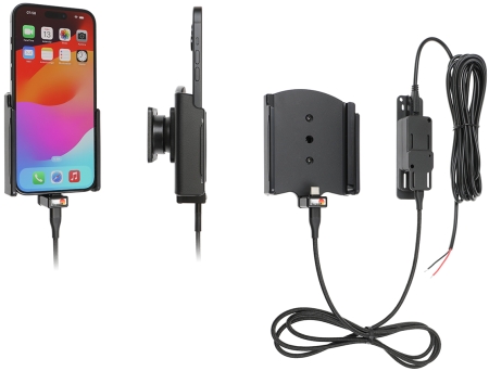 Brodit Aktivhalterung für feste Installation, Apple iPhone 15 Plus in der Gruppe Car-HiFi / Smartphone im Auto / Handyhalterungen bei BRL (240727374)