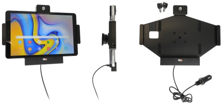Brodit Halterung mit Schlüsselschloss, Samsung Galaxy Tab A 10.5 SM-T590/SM-T595 in der Gruppe Car-HiFi / Smartphone im Auto / Handyhalterungen bei BRL (240735079)