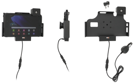 Brodit Halterung mit Schlüsselschloss, Samsung Galaxy Tab Active 2 SM-T390/SM-T395/3 SM-T570/SM-T575/5 SM-X300/SM-X306B in der Gruppe Car-HiFi / Smartphone im Auto / Handyhalterungen bei BRL (240735224)