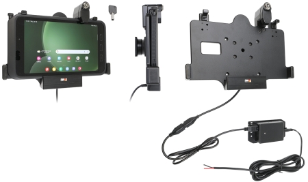 Brodit Halter mit Schlüsselschloss, Samsung Galaxy Tab Active 3 SM-T570/SM-T575/5 SM-X300/SM-X306B in der Gruppe Car-HiFi / Smartphone im Auto / Handyhalterungen bei BRL (240736386)