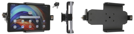 Brodit Halter mit Schlüsselschloss, Lenovo Tab M8 4th Gen in der Gruppe Car-HiFi / Smartphone im Auto / Handyhalterungen bei BRL (240739349)