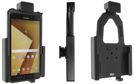 Brodit Halter mit Federverriegelung, Samsung Galaxy Tab Active 2 SM-T390/SM-T395/3 SM-T570/SM-T575/5 SM-X300/SM-X306B in der Gruppe Car-HiFi / Smartphone im Auto / Handyhalterungen bei BRL (240741003)