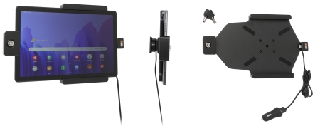 Brodit Halterung mit Schlüsselschloss, Samsung Galaxy Tab A7 10.4 (2020) SM-T500/SM-T505 in der Gruppe Car-HiFi / Smartphone im Auto / Handyhalterungen bei BRL (240752229)