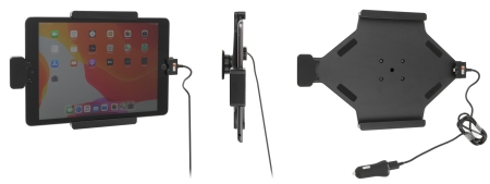 Brodit Halterung mit Federschloss, Apple iPad 10.2 7th Gen (A2197, A2198, A2200)/8th Gen (A2428, A2429, A2430, A2270)/9th Gen (A2602, A2603, A2604, A2605) in der Gruppe Car-HiFi / Smartphone im Auto / Handyhalterungen bei BRL (240753168)