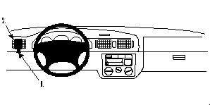Skoda Octavia 97-04, Links in der Gruppe Car-HiFi / Was passt in mein Auto / Skoda / Skoda Octavia / Skoda Octavia 1998-2004 bei BRL (240802438)