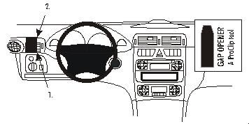 Mercedes Benz C-Klass 00-06, Links in der Gruppe Car-HiFi / Was passt in mein Auto / Mercedes / C-Klasse / C-Klasse 2008-2014 W204 bei BRL (240803043)