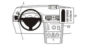 Opel Meriva 03-10, Links in der Gruppe Car-HiFi / Was passt in mein Auto / Opel / Meriva / Meriva 2002-2010 bei BRL (240803263)