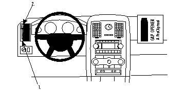 Chrysler 300C/Touring 05-10, Links in der Gruppe Car-HiFi / Was passt in mein Auto / Chrysler / Chrysler 300 / Chrysler 300 2008-2010 bei BRL (240804061)