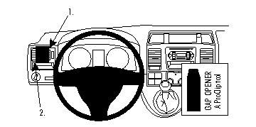 Volkswagen Caravelle 10-15, links in der Gruppe Car-HiFi / Was passt in mein Auto / Volkswagen / Transporter / Transporter T5.1 2010-2015 / Sonstiges Transporter T5.1 2010-2015 bei BRL (240804433)