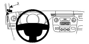 ProClip Montagesbügel Renault Master 11-15, Zentriert in der Gruppe Car-HiFi / Was passt in mein Auto / Renault / Master / Master 2011-2024 bei BRL (240804530)
