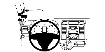 Volkswagen Caravelle 10-15, Links, Hoch in der Gruppe Car-HiFi / Was passt in mein Auto / Volkswagen / Transporter / Transporter T5.1 2010-2015 / Sonstiges Transporter T5.1 2010-2015 bei BRL (240804736)
