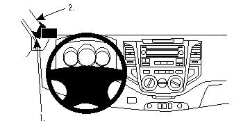 Toyota HiLux 12-15, Links in der Gruppe Car-HiFi / Was passt in mein Auto / Toyota / Hilux / Hilux 2016-2026 bei BRL (240804811)