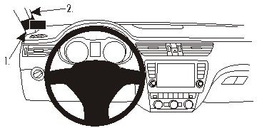 Skoda Octavia 13-15, Links in der Gruppe Car-HiFi / Was passt in mein Auto / Skoda / Skoda Octavia / Skoda Octavia 2020-2024 bei BRL (240804887)