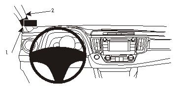 Toyota RAV 4 13-15, Links in der Gruppe Car-HiFi / Was passt in mein Auto / Toyota / RAV4 / RAV4 2013-2018 bei BRL (240804894)