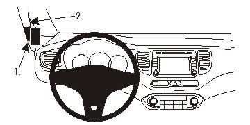 Kia Carens 14-15, Links in der Gruppe Car-HiFi / Was passt in mein Auto / Kia / Carens / Carens 2000-2002 bei BRL (240804949)