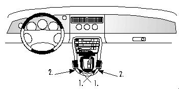 Brodit ProClip, Jaguar XK8 / XKR/XK-Series 97-06 in der Gruppe Car-HiFi / Was passt in mein Auto / Jaguar / Jaguar XK bei BRL (240832431)