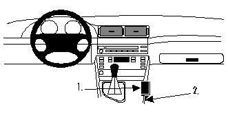 BMW 520-540/M5 E39 96-03, Konsole in der Gruppe Car-HiFi / Was passt in mein Auto / BMW / BMW 5 Serie / BMW E39 1995-2003 / Sonstiges E39 1995-2003 bei BRL (240832565)
