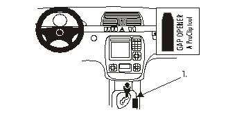 Brodit ProClip, Mercedes Benz S-Class 00-02 in der Gruppe Car-HiFi / Was passt in mein Auto / Mercedes / S-Klasse bei BRL (240832707)