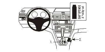 BMW X3 04-10, Konsole in der Gruppe Car-HiFi / Was passt in mein Auto / BMW / BMW X3 / BMW F25 2010-2017 bei BRL (240833410)