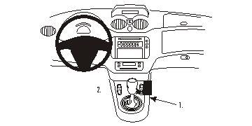 Citroen C2/C3 06-09, Konsole in der Gruppe Car-HiFi / Was passt in mein Auto / Citroën / C3 / C3 2002-2009 bei BRL (240833672)