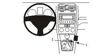 ProClip Montagehalterung Volkswagen Jetta 06-10, Konsole in der Gruppe Car-HiFi / Was passt in mein Auto / Volkswagen / Jetta / Jetta 2005-2010 / Lautsprecher-Upgrade 2006-2011 bei BRL (240833690)