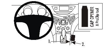 ProClip Montagehalterung Subaru Tribeca 06-14, Konsole in der Gruppe Car-HiFi / Was passt in mein Auto / Subaru bei BRL (240833709)