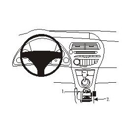 Honda Civic 06-11, Konsole in der Gruppe Car-HiFi / Was passt in mein Auto / Honda / Civic / Civic 2006-2011 bei BRL (240833734)