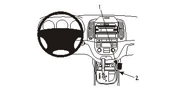Hyundai Santa Fe 06-12, Konsole in der Gruppe Car-HiFi / Was passt in mein Auto / Hyundai / Santa Fe / Santa Fe 2006-2012 bei BRL (240833805)