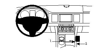 Brodit ProClip, Jaguar XF 09-15 in der Gruppe Car-HiFi / Was passt in mein Auto / Jaguar / Jaguar XF bei BRL (240834201)