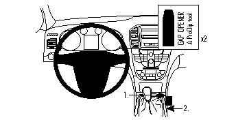 Opel Insignia 09-15, Konsole in der Gruppe Car-HiFi / Was passt in mein Auto / Opel / Insignia / Insignia 2008-2017 bei BRL (240834279)