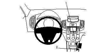 Kia Cerato 10-11, Konsole in der Gruppe Car-HiFi / Was passt in mein Auto / Kia / Cerato / Cerato 2004-2009 bei BRL (240834372)